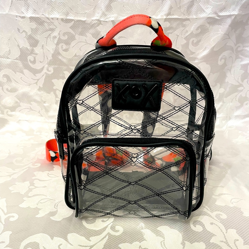 Betsey Johnson Clear festival Backpack